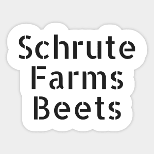 Schrute Farms Sticker